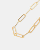 Macro Paperclip Chain Necklace