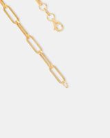 Macro Paperclip Chain Necklace
