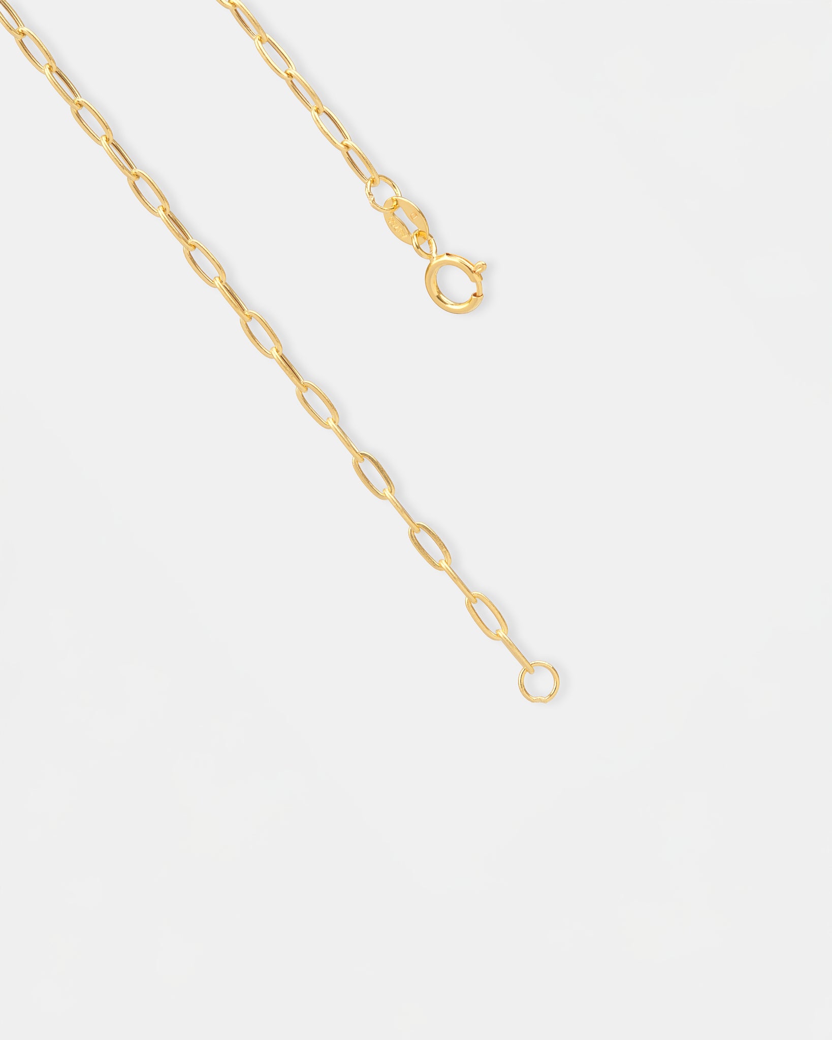 Mini Paperclip Chain Necklace