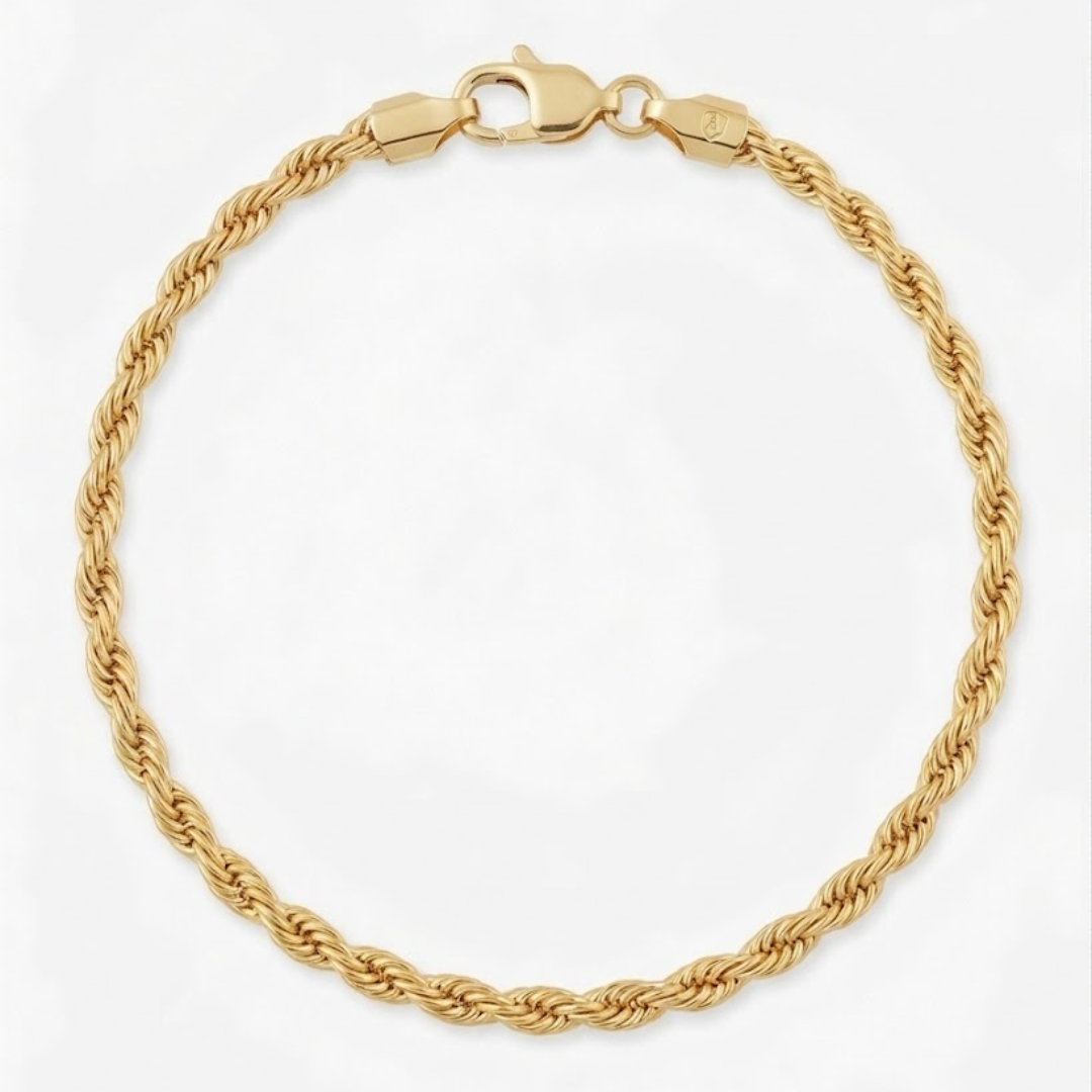 Rope Lobster Lock Bracelet- Thick