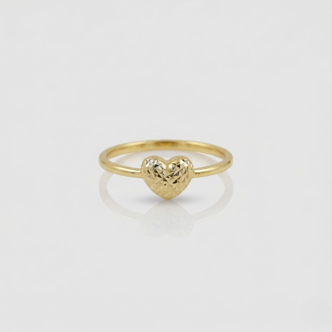 Mini Diacut Heart Ring
