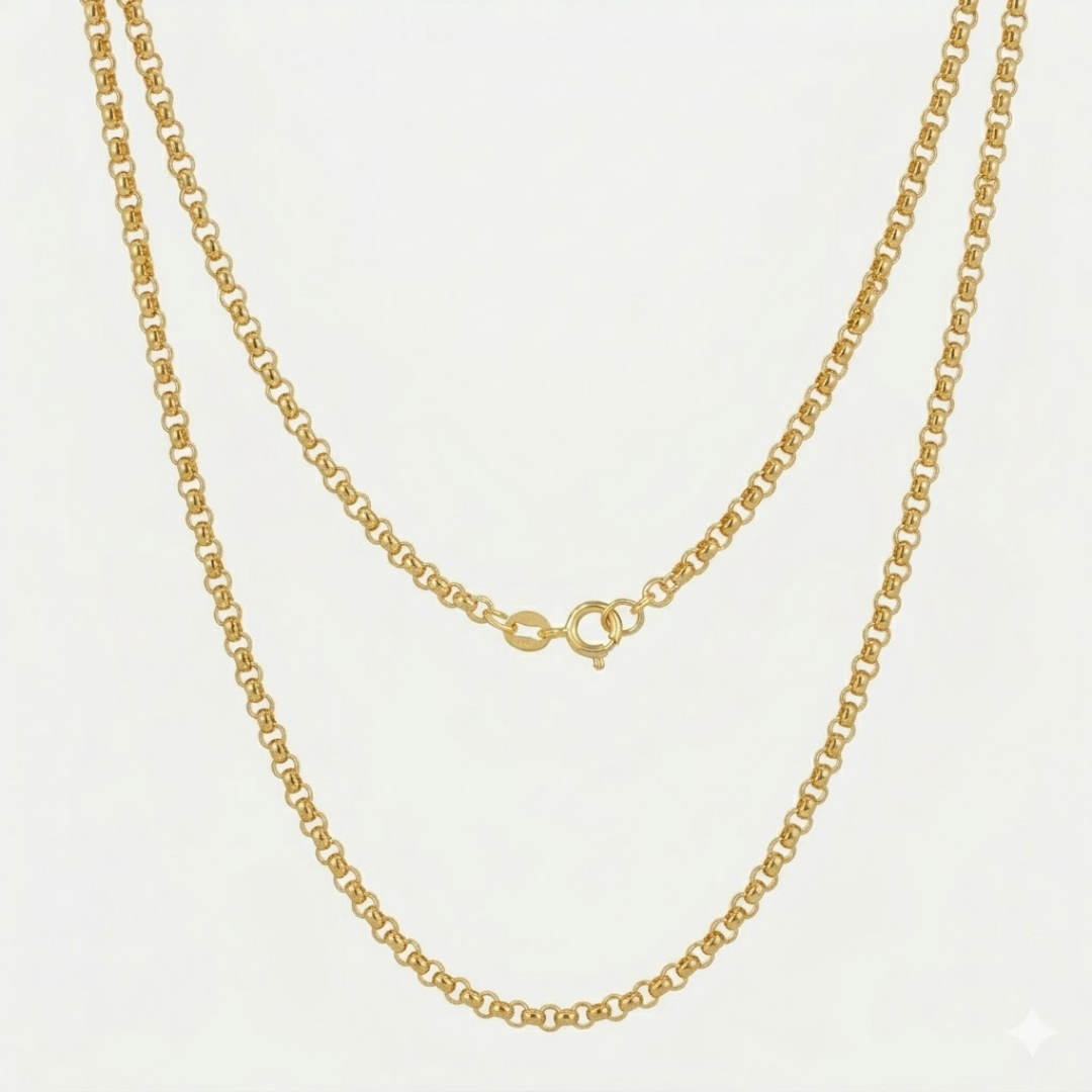 Rolo/Tauco Chain Necklace - Thick