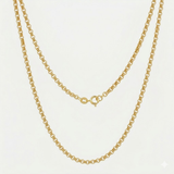 Rolo/Tauco Chain Necklace - Thick