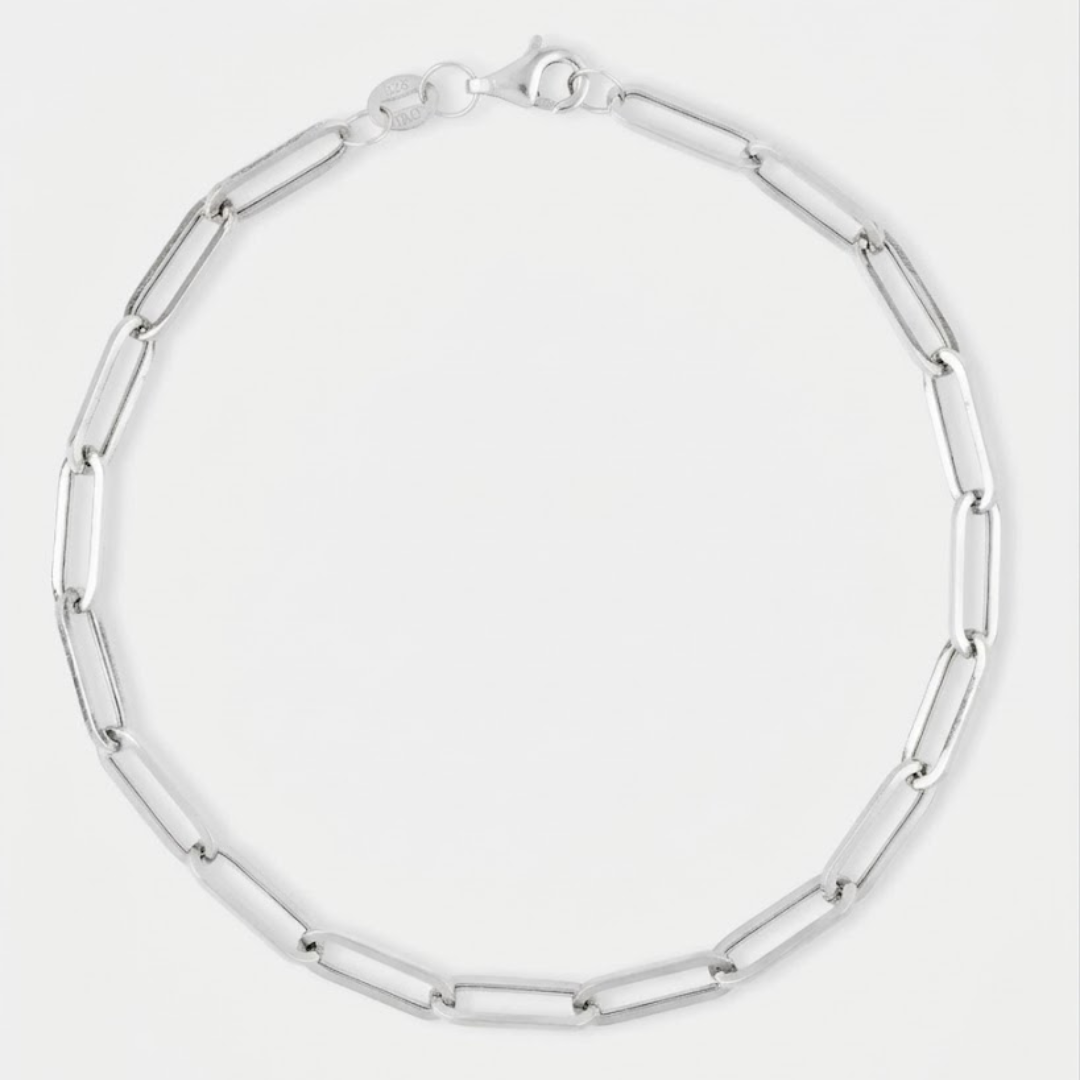 WG Macro Paperclip Bracelet