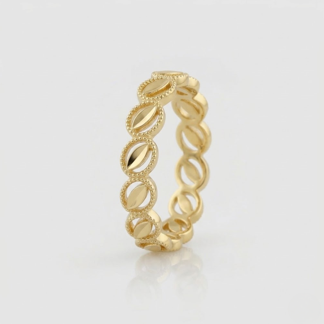 Damascus Classic Design Ring