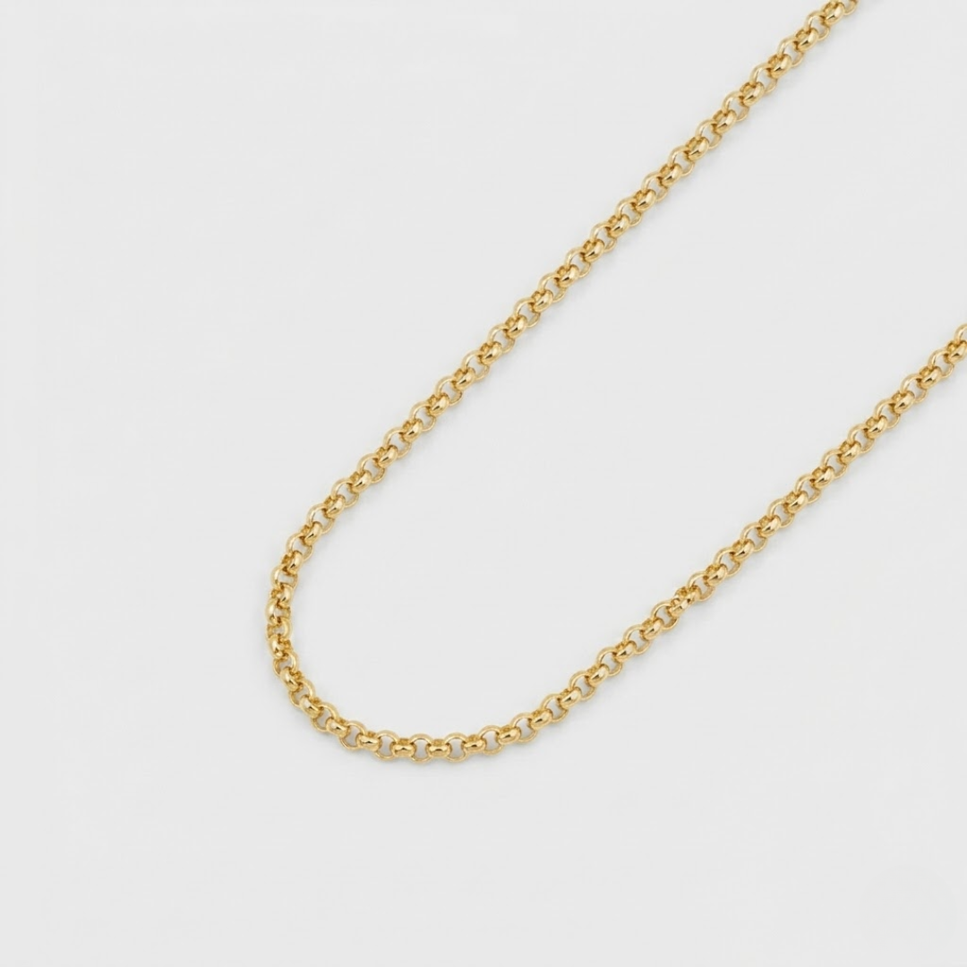 Rolo/Tauco Chain Necklace - Thick