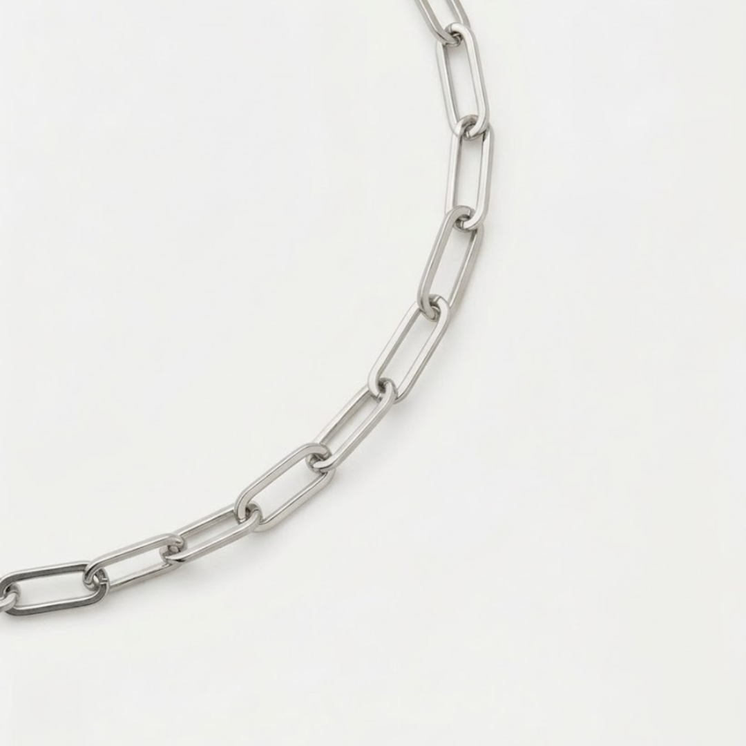 WG Macro Paperclip Bracelet
