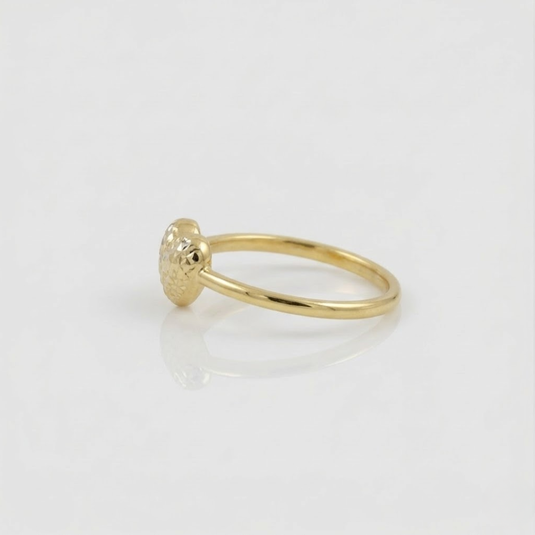 Mini Diacut Heart Ring