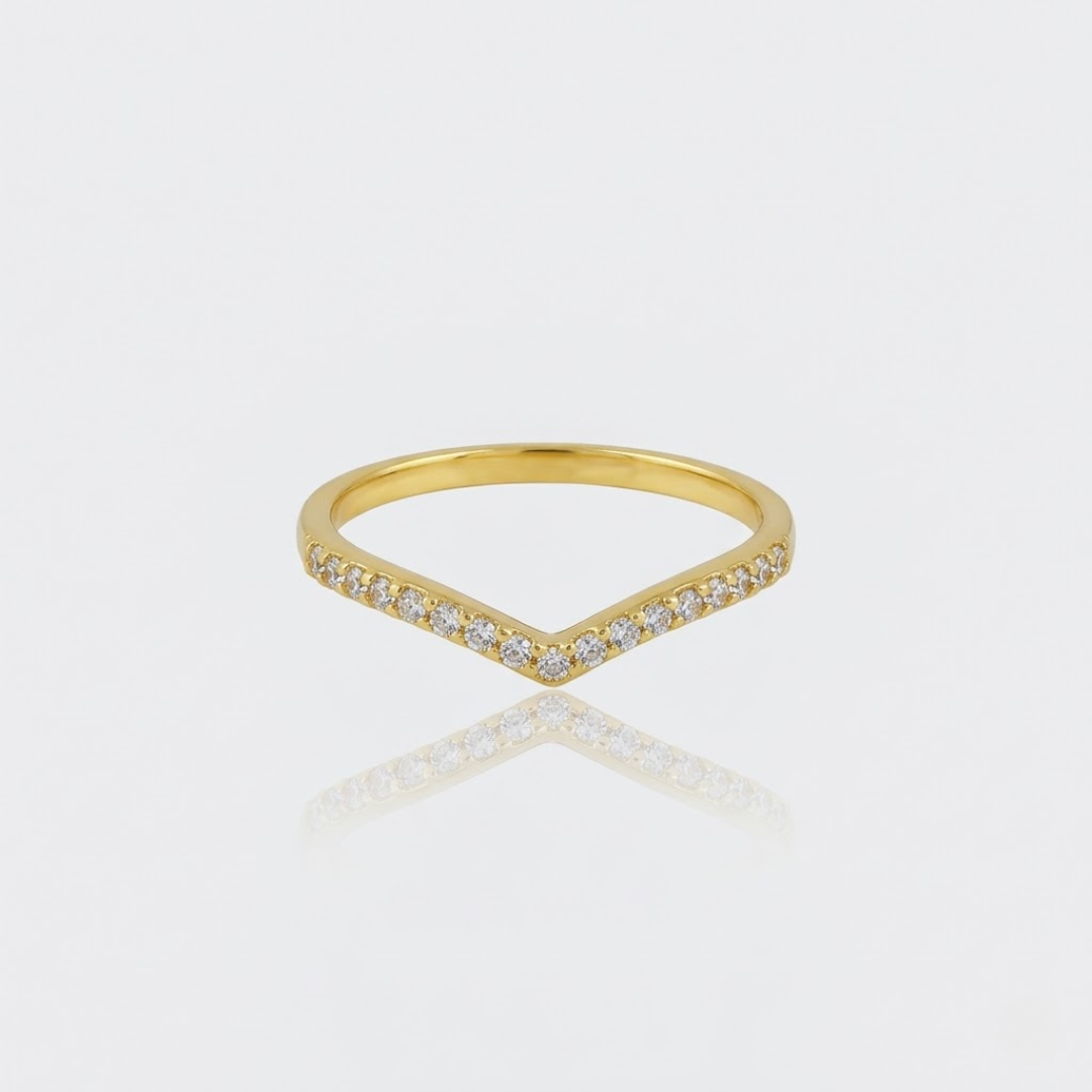 Wishbone Solid Ring Minimalist