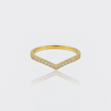 Wishbone Solid Ring Minimalist