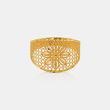 Floral Band Ring