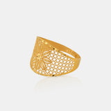 Floral Band Ring