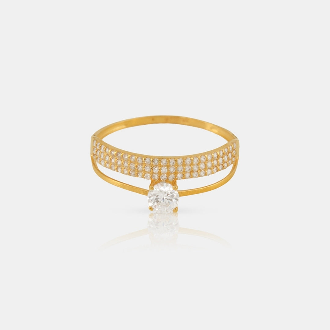 Double Engagement Ring