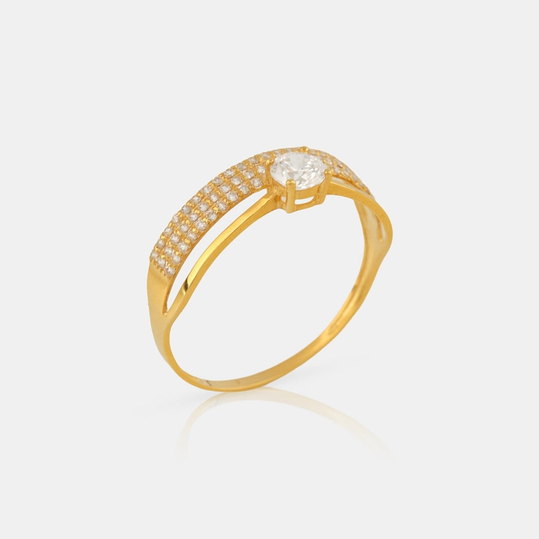 Double Engagement Ring