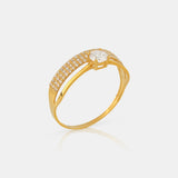 Double Engagement Ring