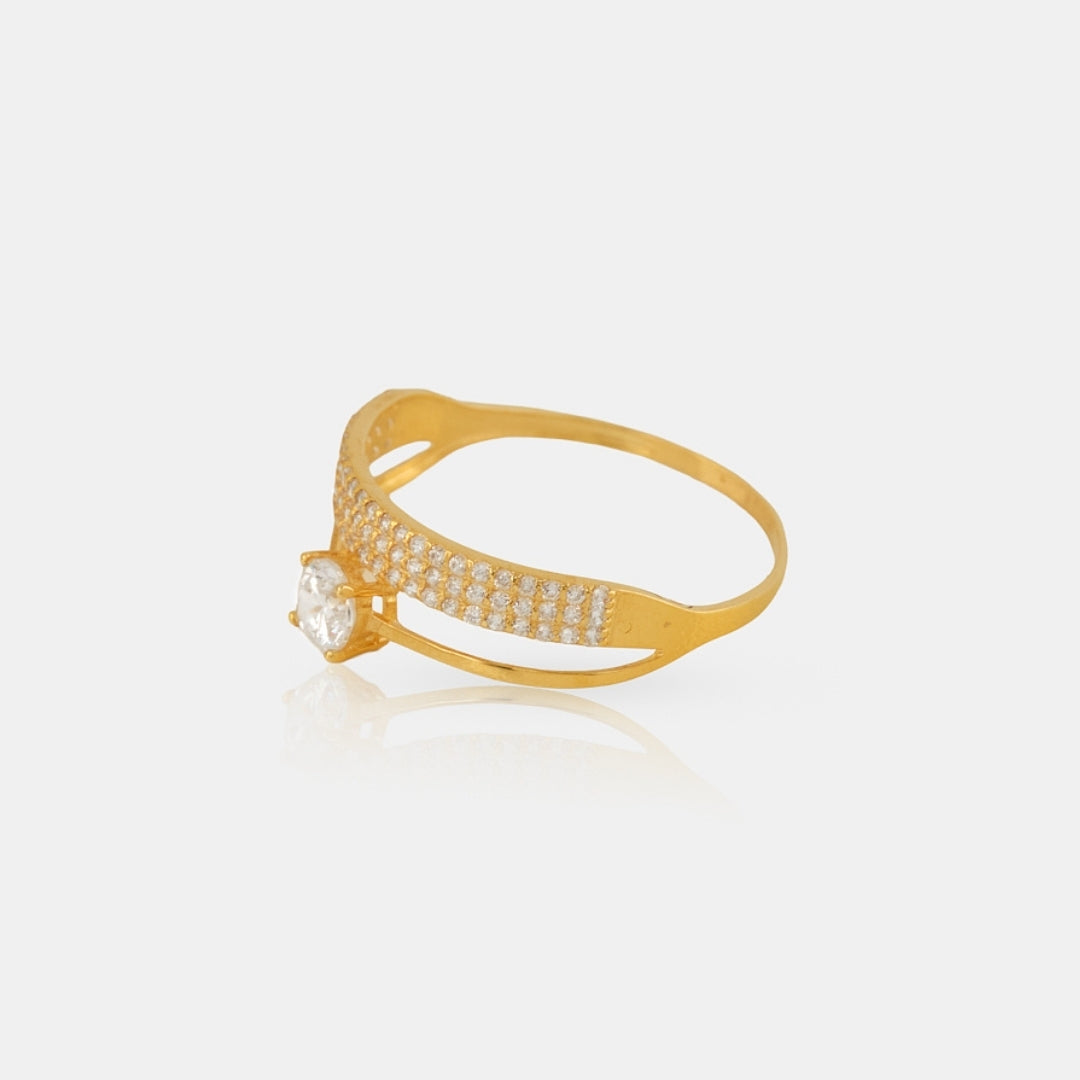 Double Engagement Ring