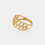 Double Droplets Ring