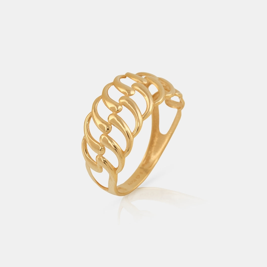 Double Droplets Ring