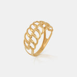Double Droplets Ring