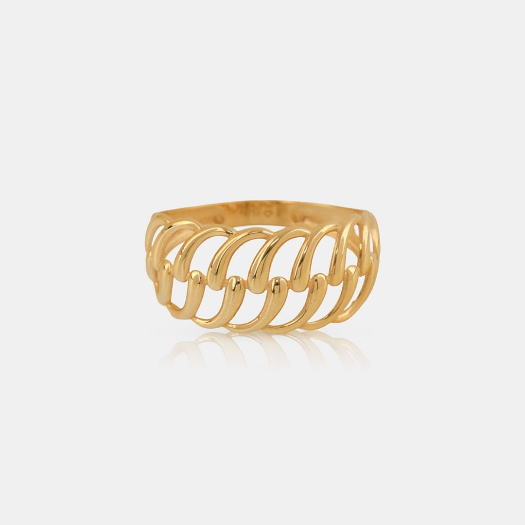 Double Droplets Ring