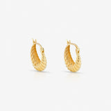 Croissant Clip Earrings