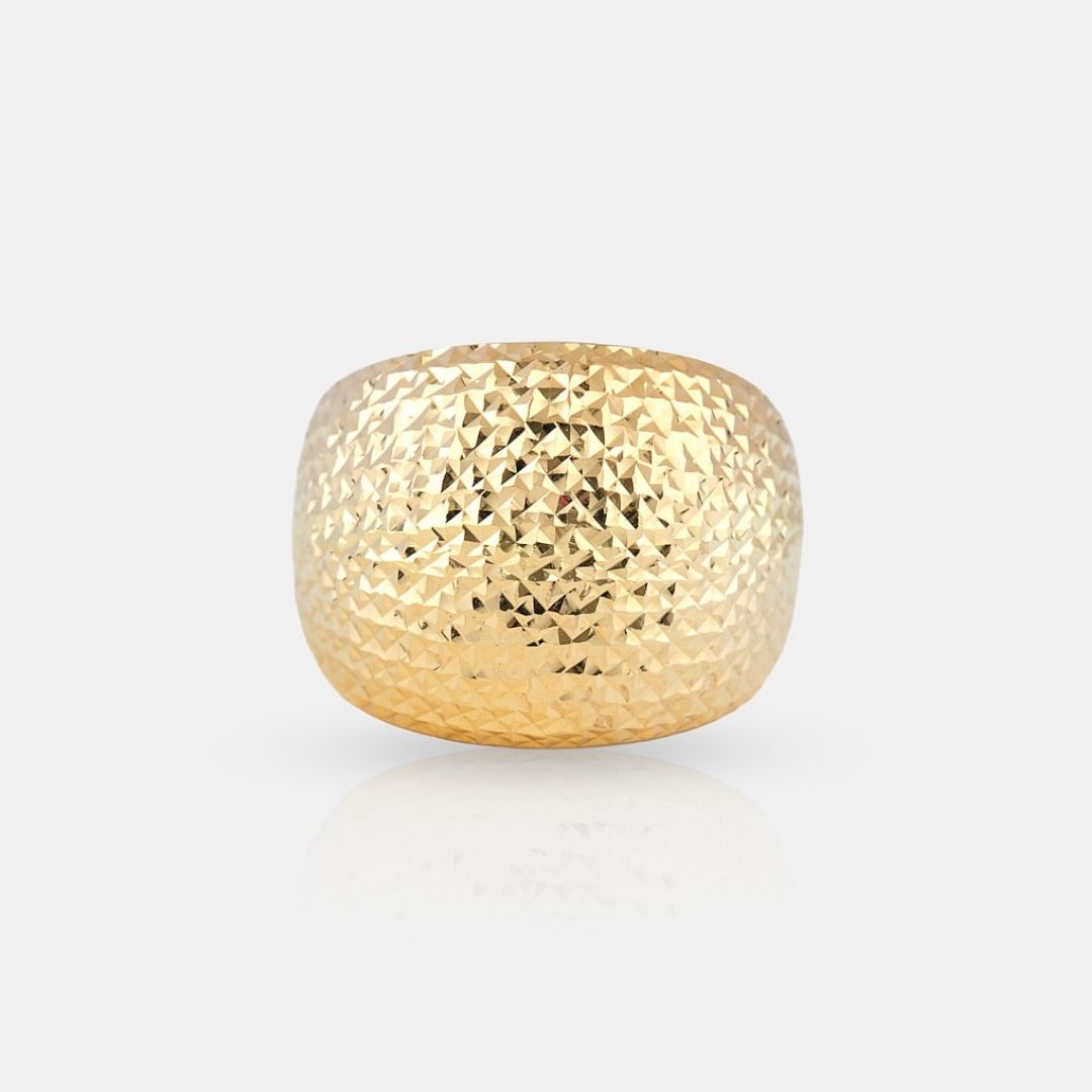Oversize Diacut Dome Ring