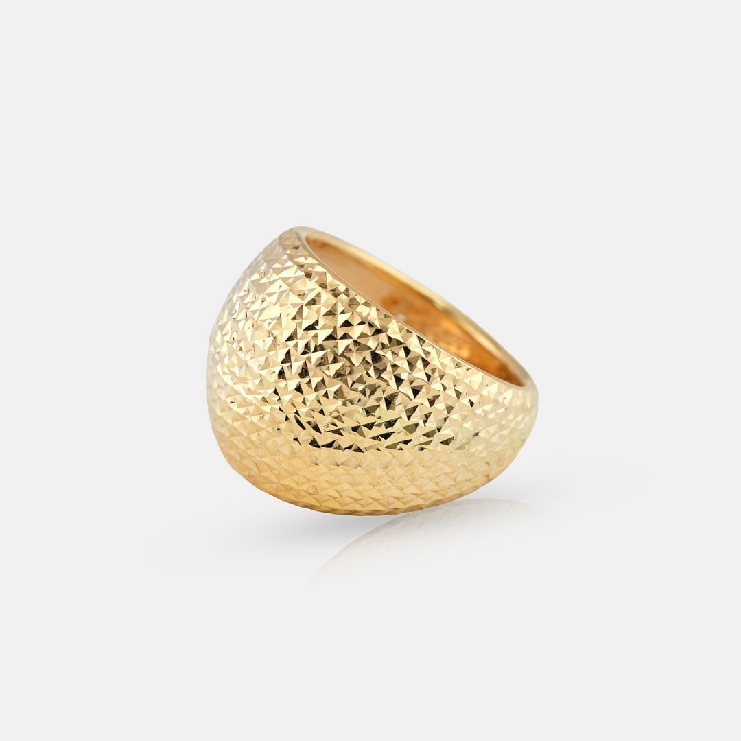 Oversize Diacut Dome Ring