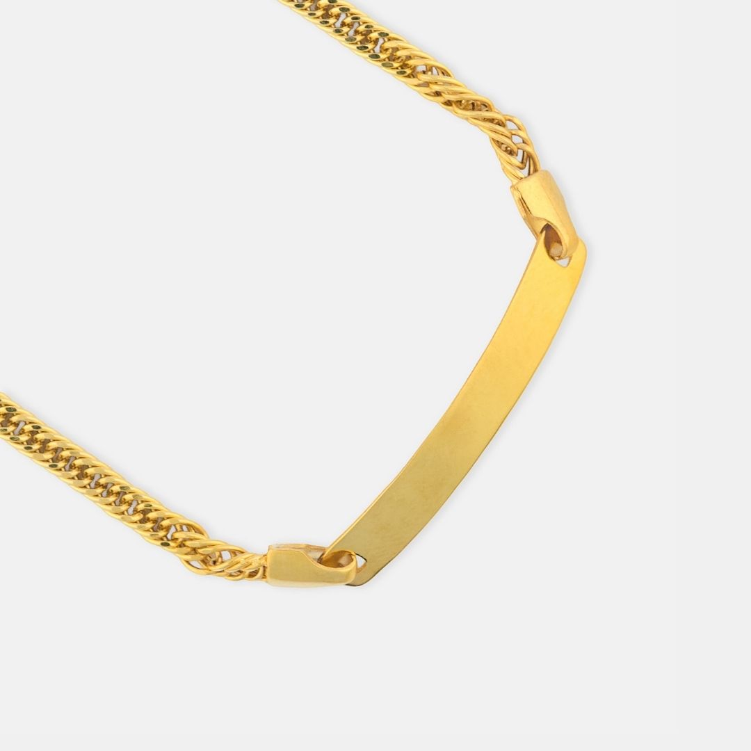 Japan Chain Signet Bracelet