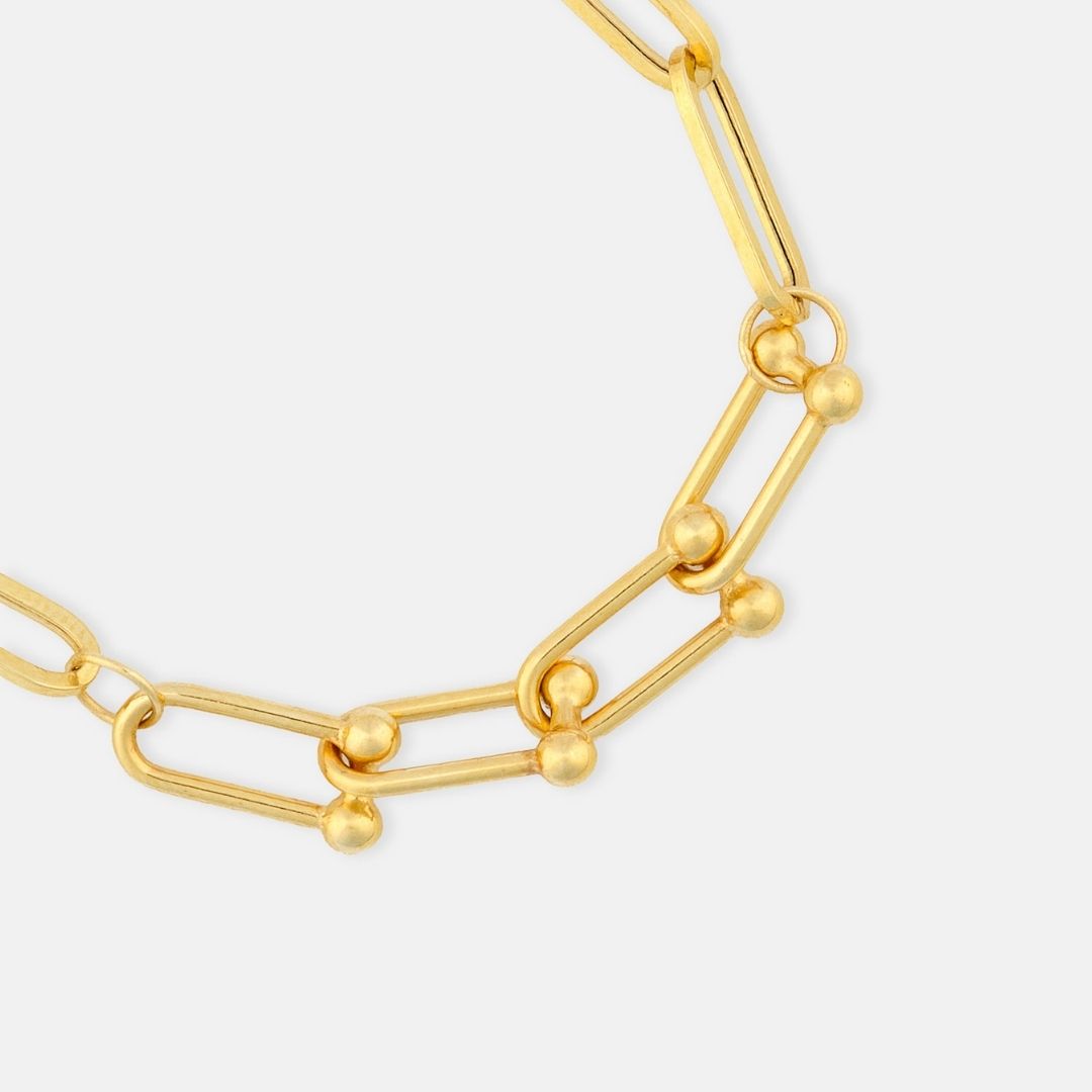 Paperclip Hardware Bracelet