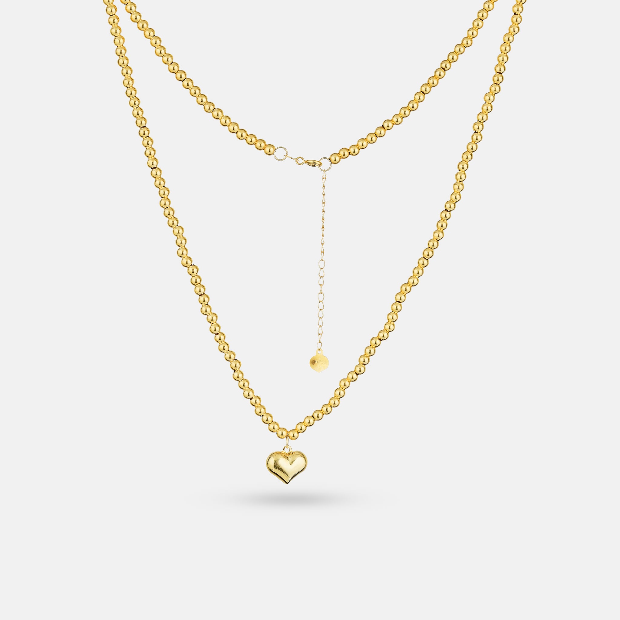 Bubble Heart Necklace