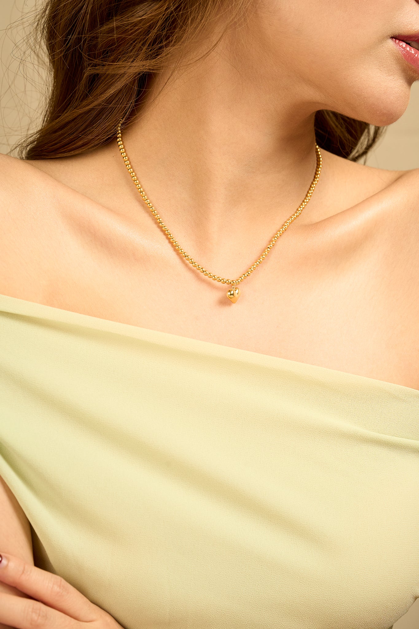 Bubble Heart Necklace