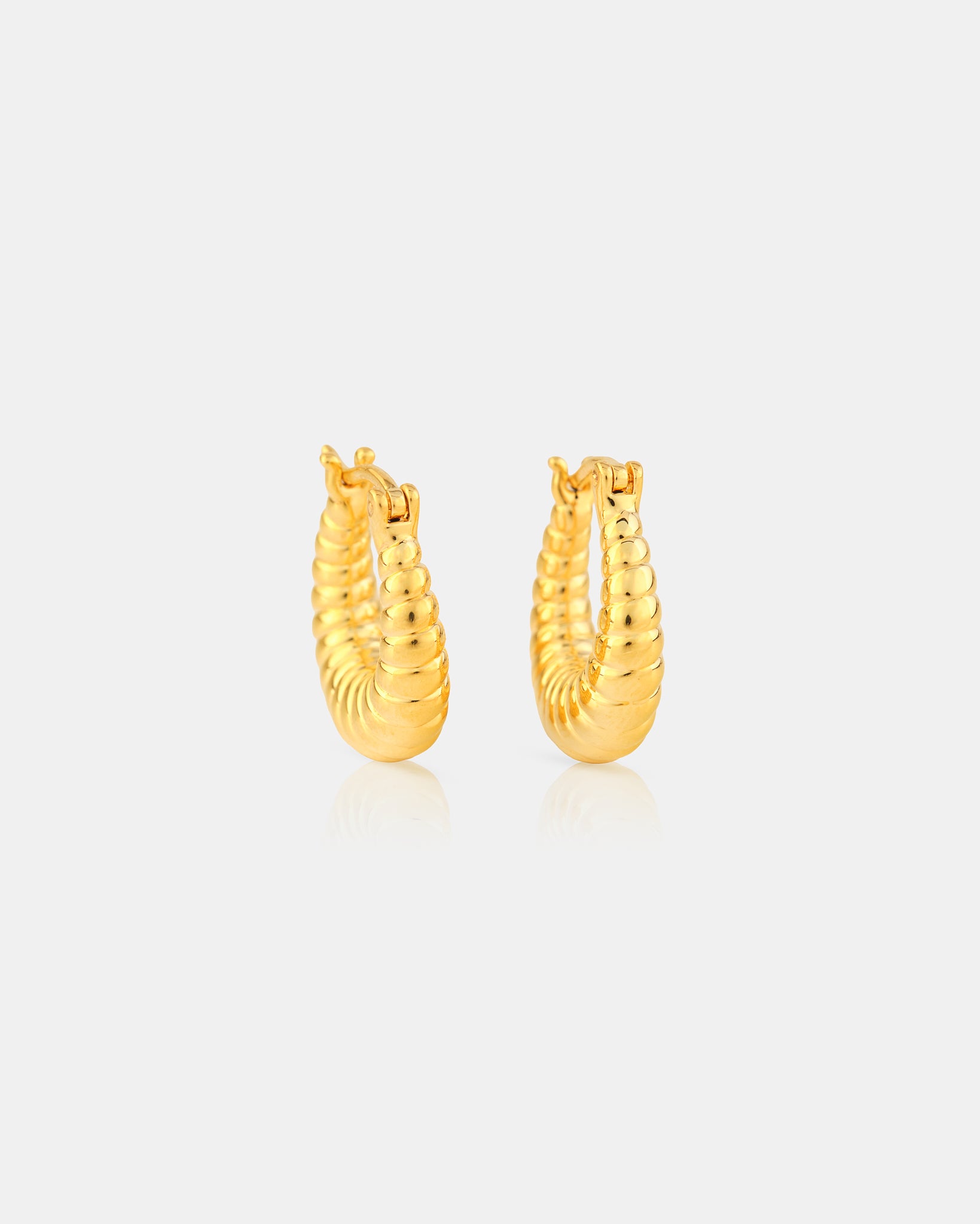 Croissant Design Earrings